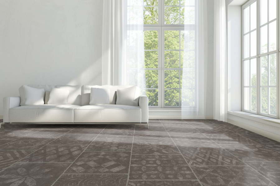 UNIVERSE Designboden Fliese Durbuy PVC-frei 4,5 mm