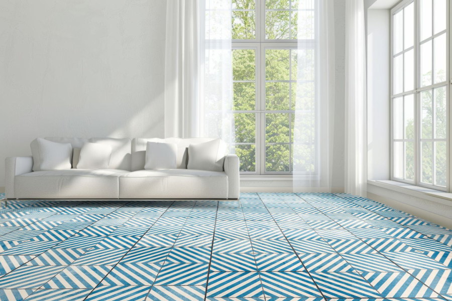 UNIVERSE Designboden Fliese Corral PVC-frei 4,5 mm