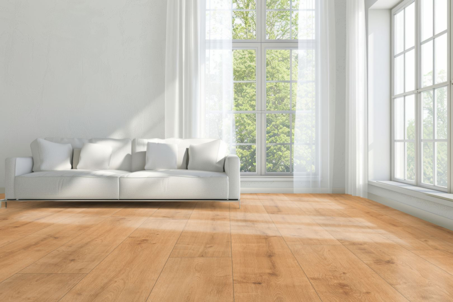 FLOOR24 Laminat Landhausdiele 4V 832-4 XL Eiche beige dunkel 8 mm