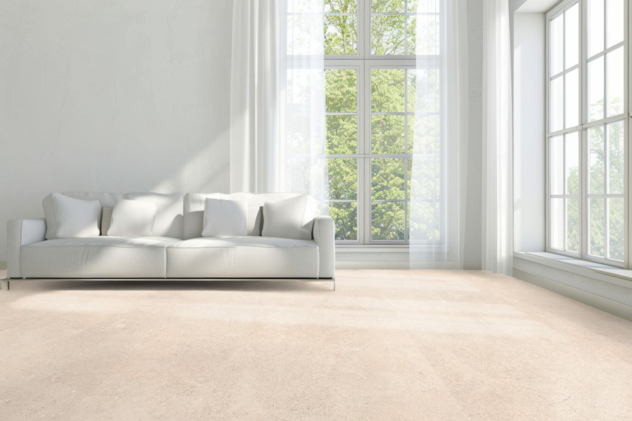 Ceramin Tiles 3/6 Monticelli Light Beige PVC-frei 3 mm
