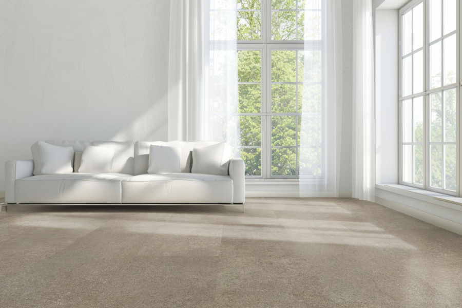 Ceramin Tiles 4/8 Barone Antartic Grey PVC-frei 3 mm