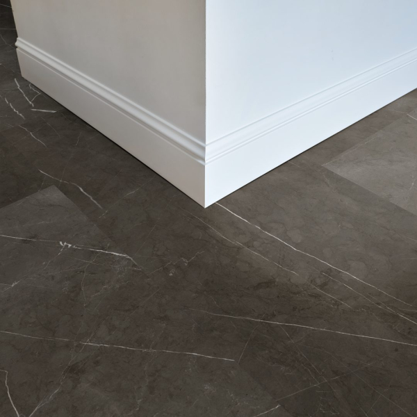 Ceramin Tiles 4/12 Caletta Moonstone Grey PVC-frei 3 mm
