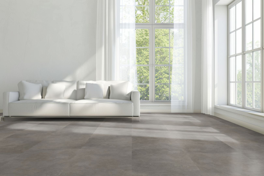 Ceramin Tiles 4/12 Milone Mid Brown PVC-frei 3 mm