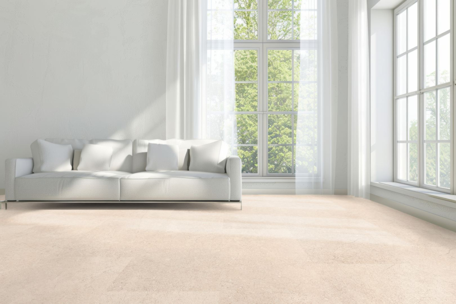 Ceramin Tiles 4/12 Monticelli Light Beige PVC-frei 3 mm