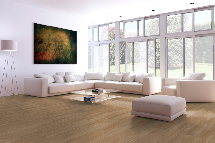 FLOOR24 Laminat Schiffsboden Eiche natur Bütte 7 mm