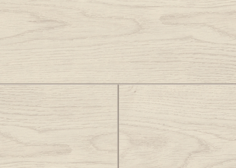 MUSTER FLOOR24 Laminat Landhausdiele 4V 731-4 Eiche creme weiss 7 mm