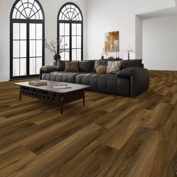 Komplett-Set Klick Vinylboden Landhausdiele Eiche Vaduz 4,5/0,55mm