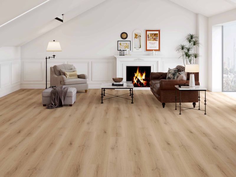 Klick-Vinyl Landhausdiele Eiche Torsby 7mm/0,55 wasserresistent TS Kork
