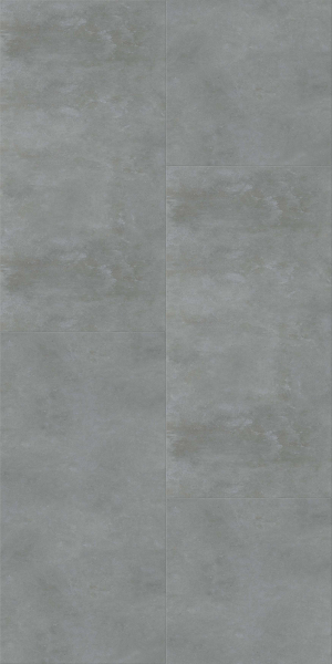 Komplett-Set Klick-Vinyl Fliese Grey Concrete 6,5mm/0,55 wasserfest