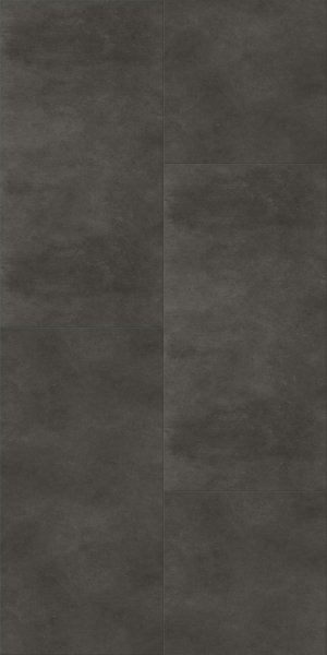 Komplett-Set Klick-Vinyl Fliese Dark Concrete 6,5mm/0,55 wasserfest