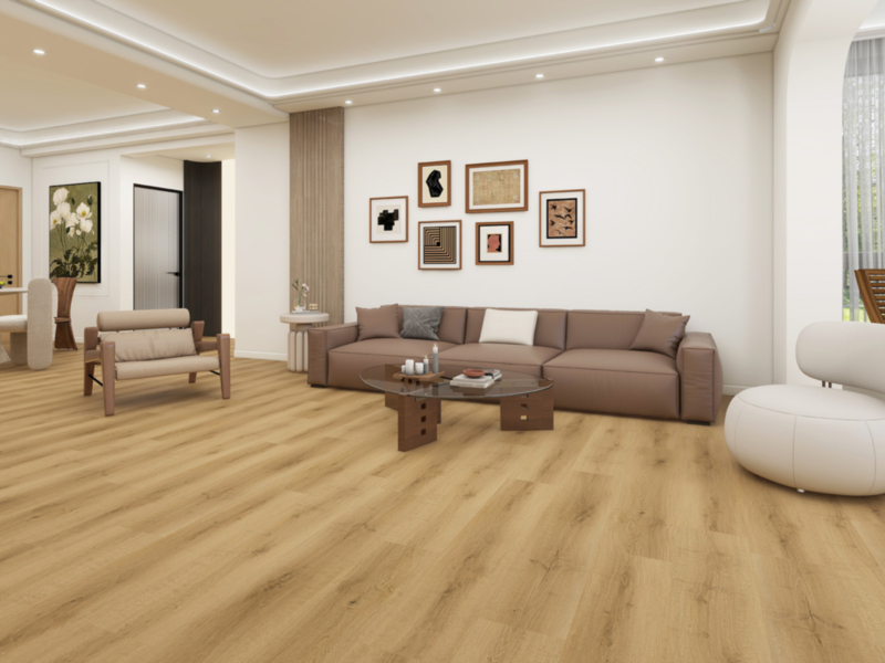 Komplett-Set Klick-Vinyl Landhausdiele Eiche Reykjavik 5,5mm/0,3