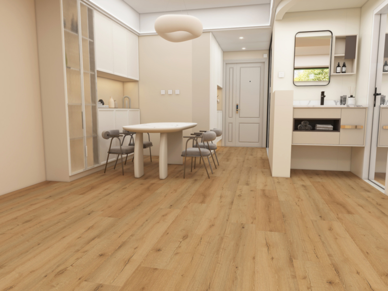 Komplett-Set Klick-Vinyl Landhausdiele Eiche Selfoss 5,5mm/0,3