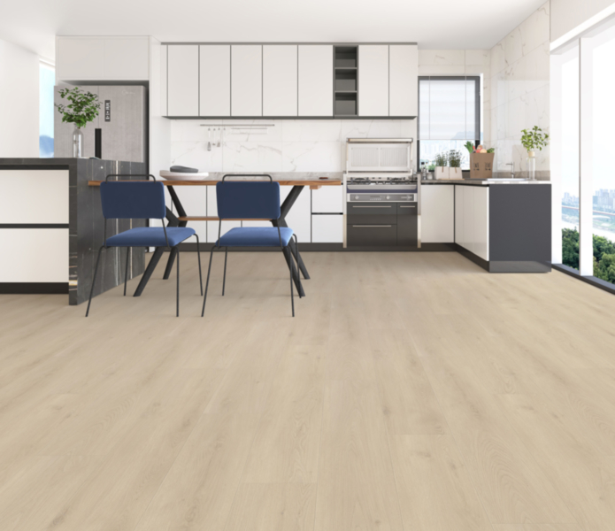 Komplett-Set Klick-Vinyl Landhausdiele Eiche Dalvik 5,5mm/0,3