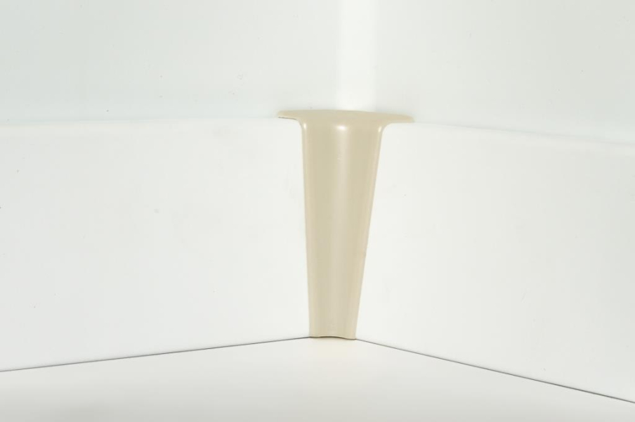 CLIP Innenecke Elfenbein Uni 2 Stück