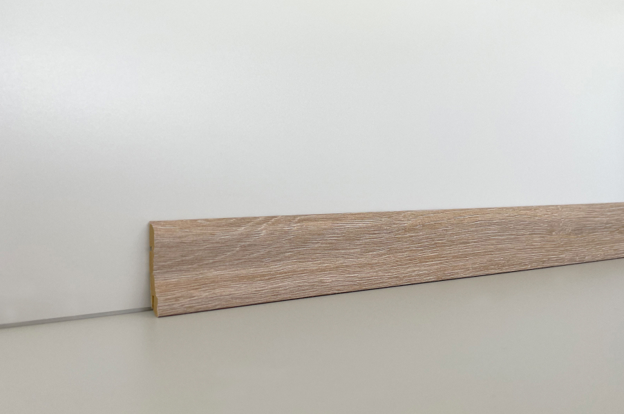 FUXX Leiste Eiche gebürstet Sand foliert 2400x40x20