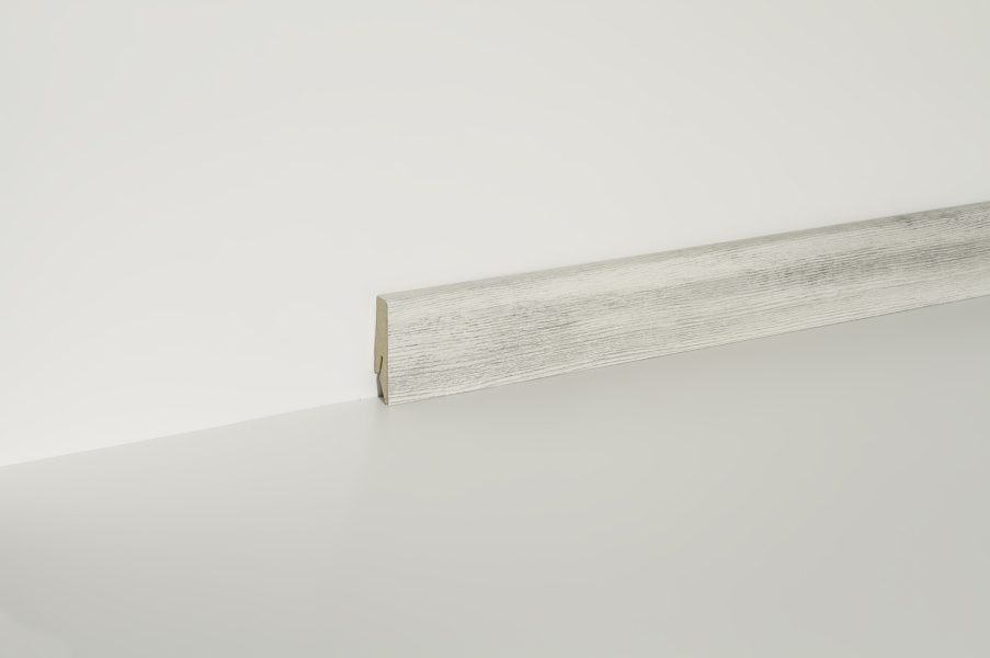 CLIP Leiste Wintereiche grauweiss foliert 2400x58x19