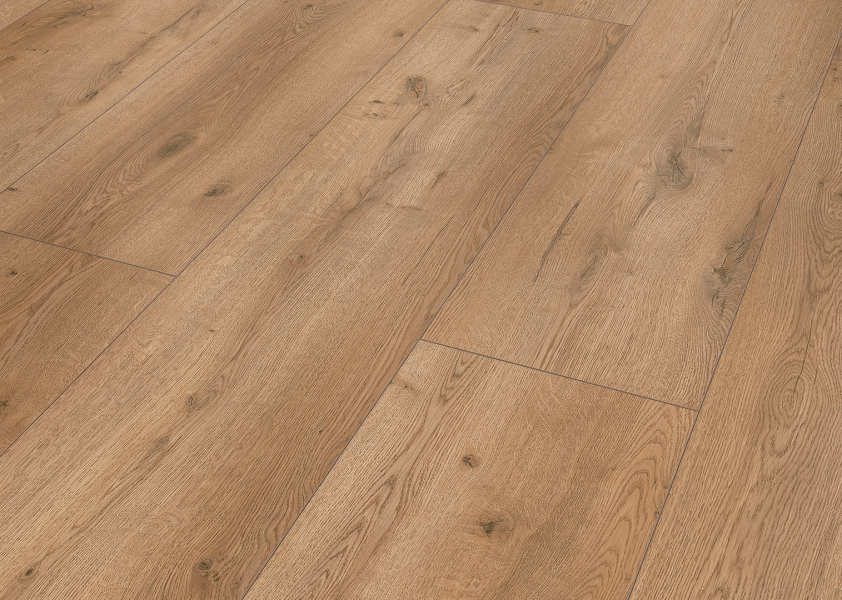 FLOOR24 Laminat Landhausdiele 4V Pedro Oak 8 mm