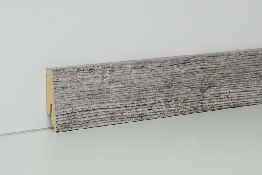 CLIP Leiste Altholz foliert 2400x58x19