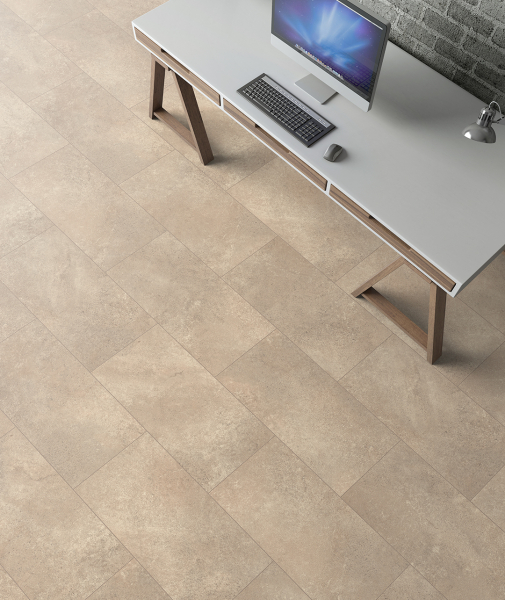 VisioGrande Fliese 4V Beton Sand 8 mm