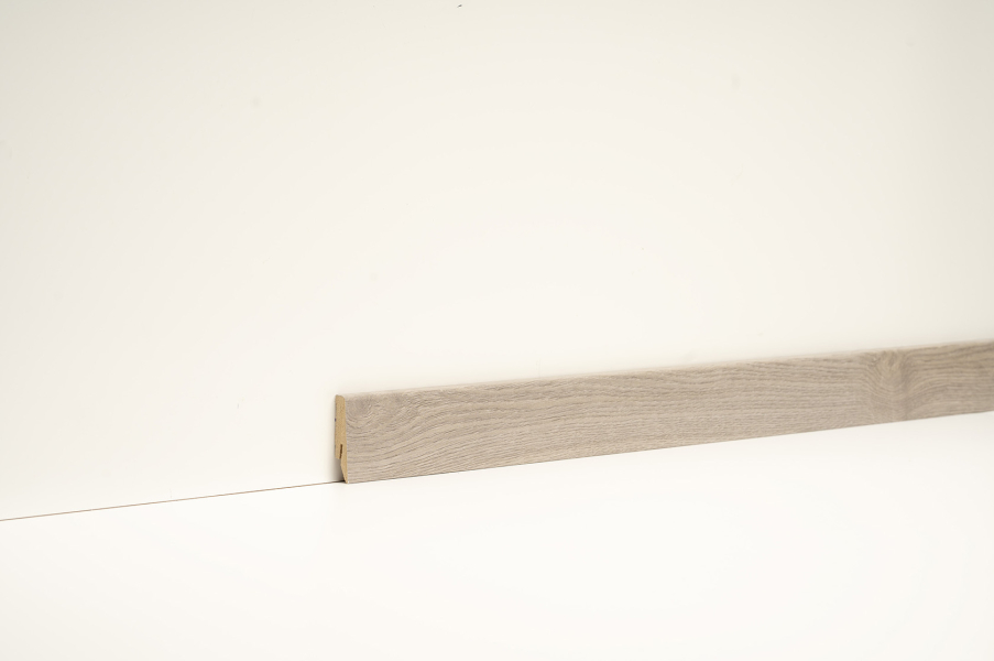 CLIP Leiste Napoli grey foliert 2400x58x19