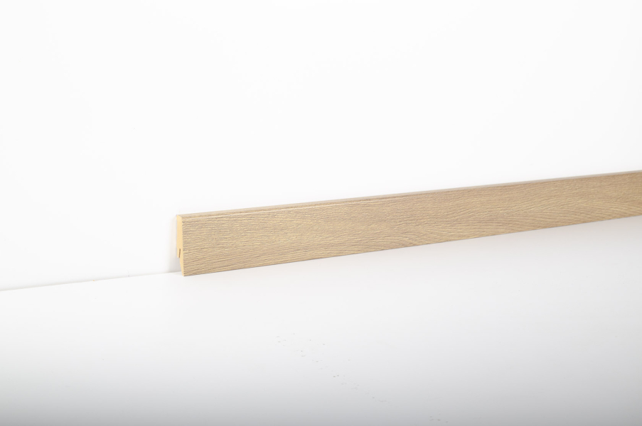 CLIP Leiste Napoli hellbraun foliert 2400x58x19