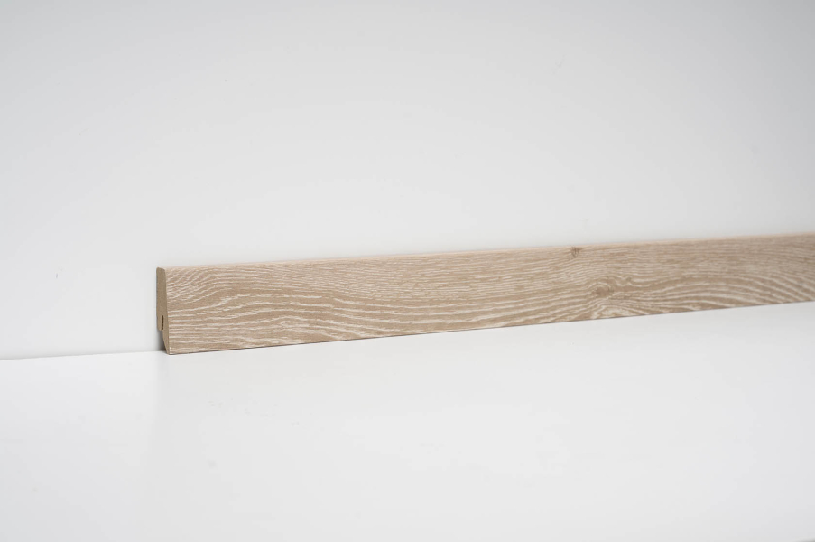CLIP Leiste Eiche natur foliert 2400x58x19