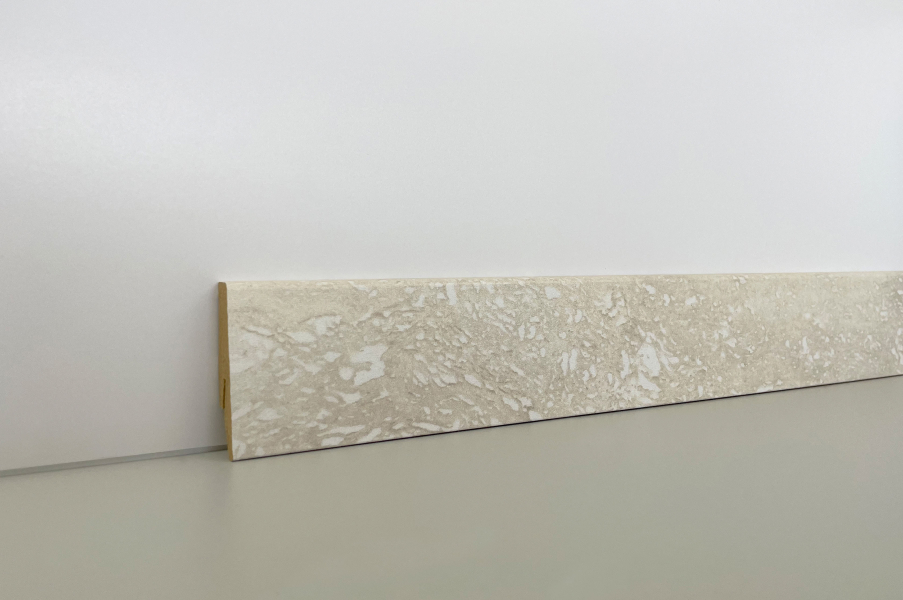 CLIP Leiste Travertin foliert 2400x58x19