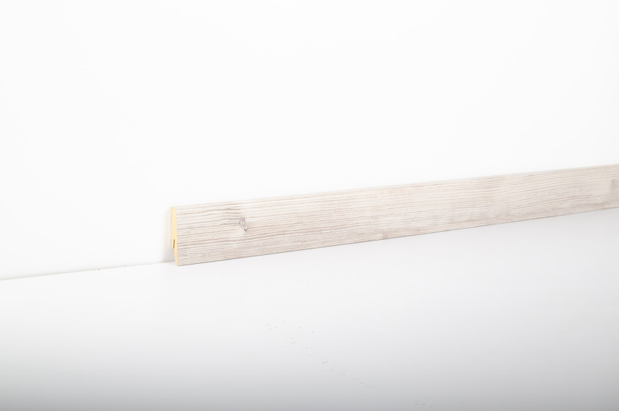CLIP Leiste Kiefer weiss foliert 2400x58x19