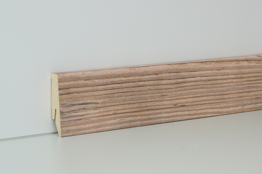 CLIP Leiste Fichte braun foliert 2400x58x19