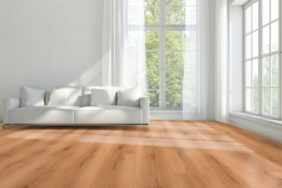 Komplett-Set Klick-Vinyl Landhausdiele Eiche Stavern 7mm/0,55 wasserresistent TS Kork