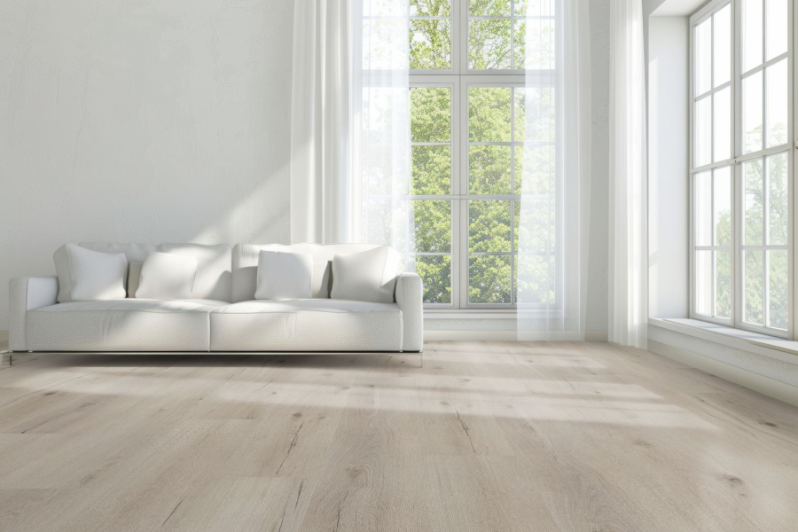 Klebe-Vinyl Landhausdiele Eiche Loire 2mm/0,3 wasserfest