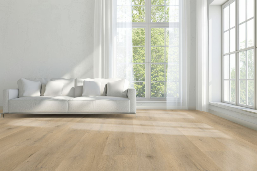 Klick-Vinyl Landhausdiele Eiche Bretagne Click 5mm/0,55 wasserfest