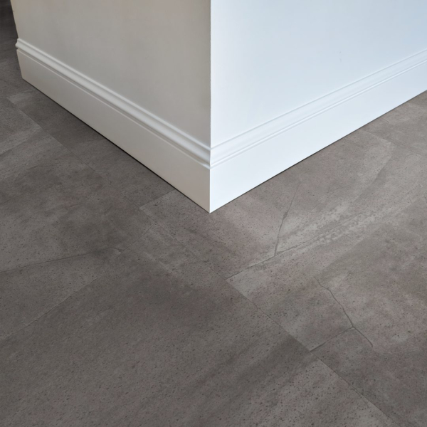 Klebe-Vinyl Concrete grey Fliese 2,5/0,5mm