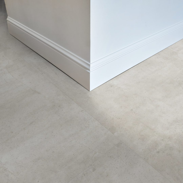 Klebe-Vinyl Concrete white Fliese 2,5/0,5mm