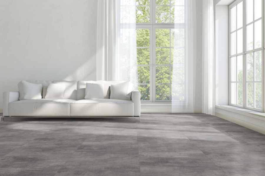 Klebe-Vinyl Cement Dark grey Fliese 2,5/0,5mm