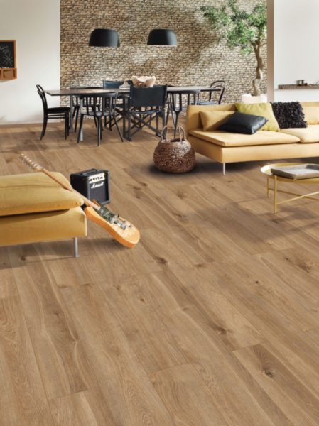 Komplett-Set O.R.C.A. Laminat Landhausdiele 4V Solar Oak wasserresistent 8 mm