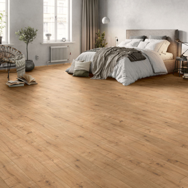 Komplett-Set Laminat Landhausdiele 4V Haugstein 8 mm