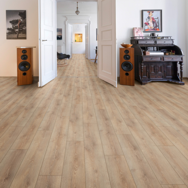 Komplett-Set Laminat Landhausdiele 4V Hochkönig 8 mm