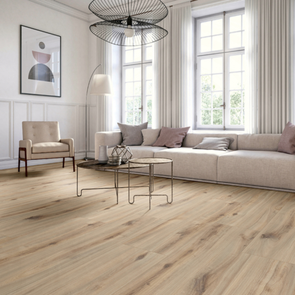 Komplett-Set Laminat Landhausdiele 4V XL Pletzen 8 mm