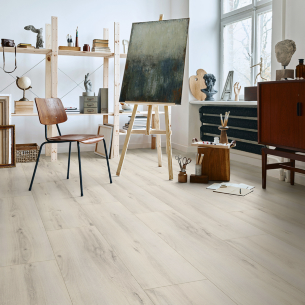 Komplett-Set Laminat Landhausdiele 4V XL Raucheck 8 mm