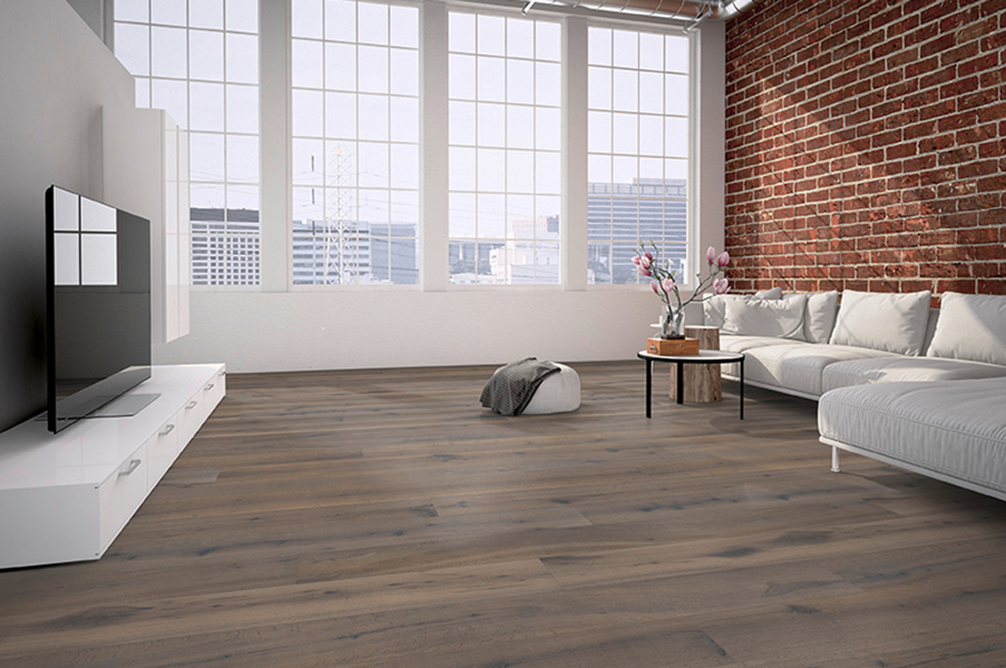 Komplett-Set Parkett Eiche Select Tristan XL Landhausdiele