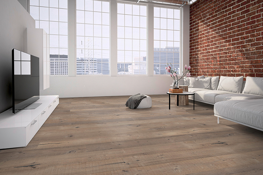 Komplett-Set Parkett Eiche Select Mordred XL Landhausdiele