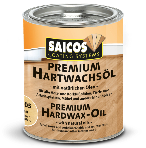 Premium Hartwachs-Öl matt 0,75 L