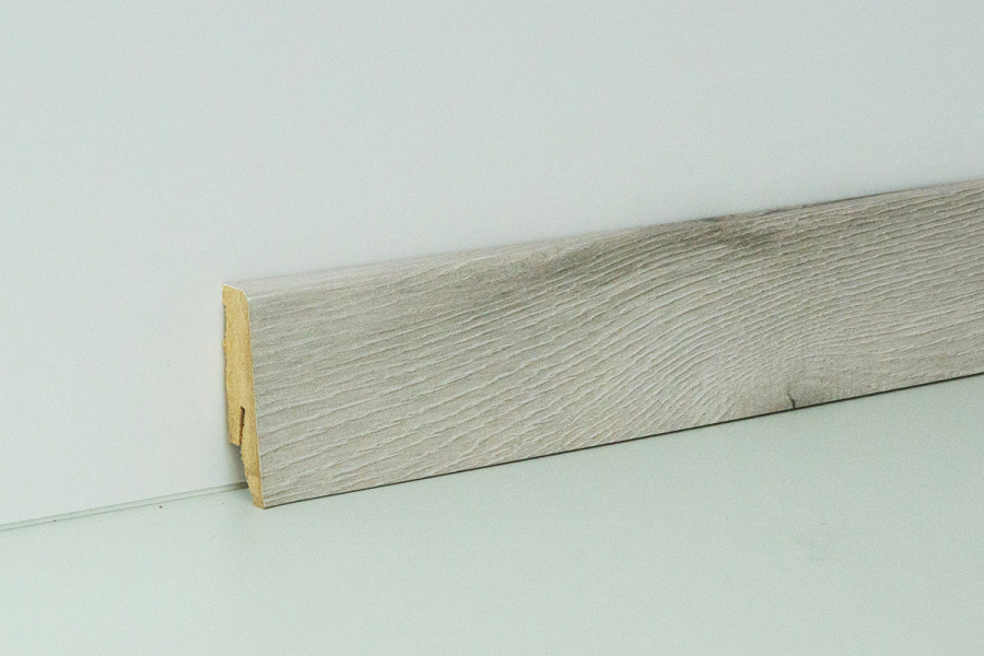 CLIP Leiste Reclaim Oak white foliert 2400x58x19