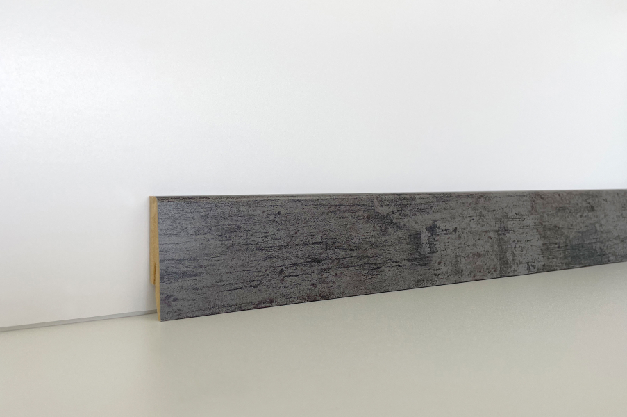 CLIP Leiste Vintage Tile Grau foliert 2400x58x19