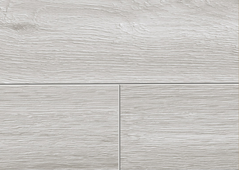 MUSTER FLOOR24 Laminat Landhausdiele 4V 731-4 Eiche gebürstet grau 7 mm