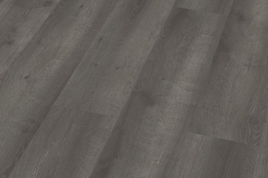 MUSTER FLOOR24 Laminat Landhausdiele 4V 832-4 Eiche anthrazit 8 mm