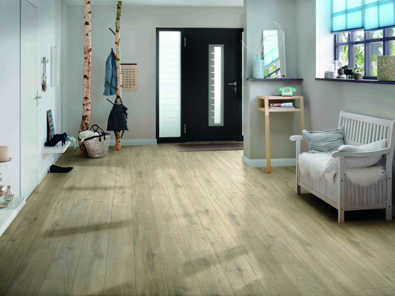 Komplett-Set O.R.C.A. Laminat Landhausdiele 4V Colorado Oak wasserresistent 7 mm