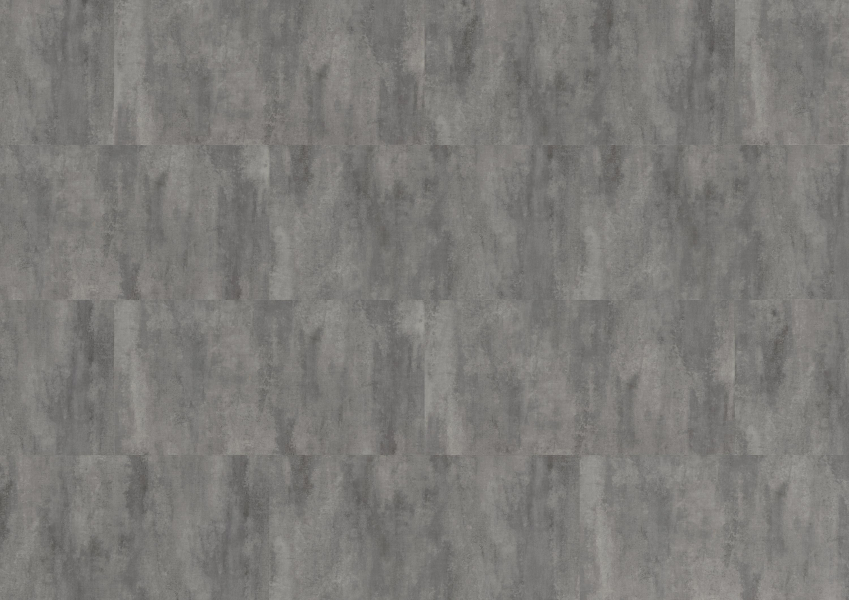 Klick-Vinyl Cement Dark grey Fliese 5,5/0,5mm