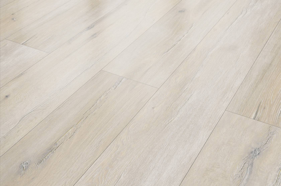 FLOOR24 Laminat Landhausdiele 4V XXL Caesar Eiche hell 8 mm